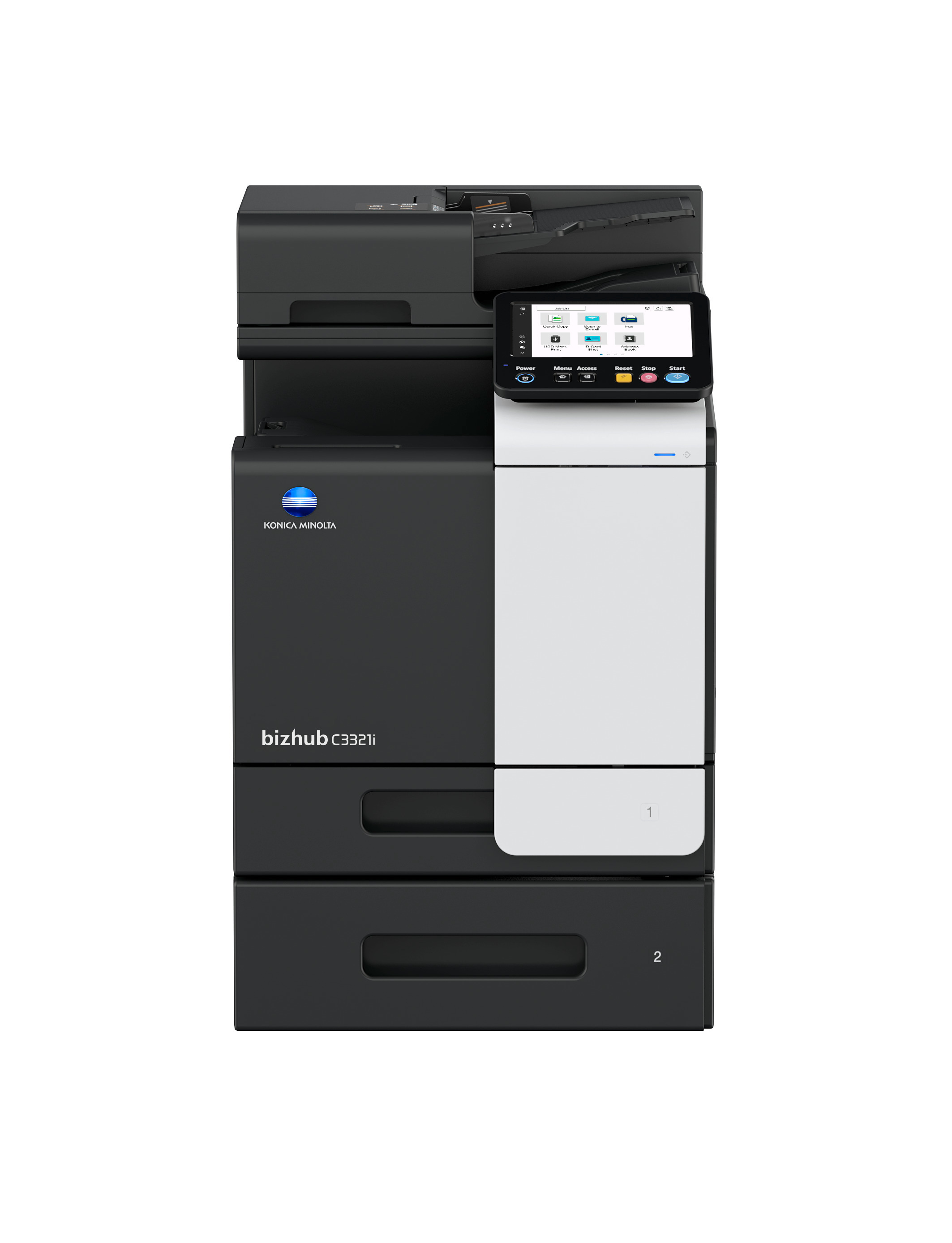 bizhub C3321i extra papierlade